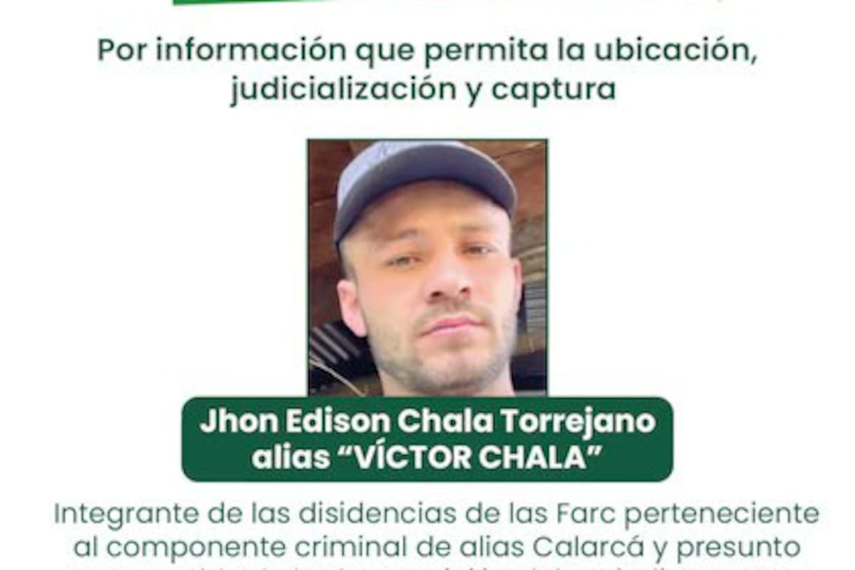 Fiscalía judicializa a cabecilla disidente por el secuestro y crimen de un periodista