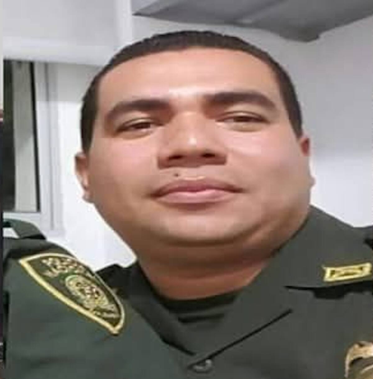 Víctor Julio Marín Londoño, el patrullero adscrito a la Unidad de Infancia y Adolescencia de la Policía Nacional, que fue asesinado en Barranquilla.//Corteís Red de Cooperantes.