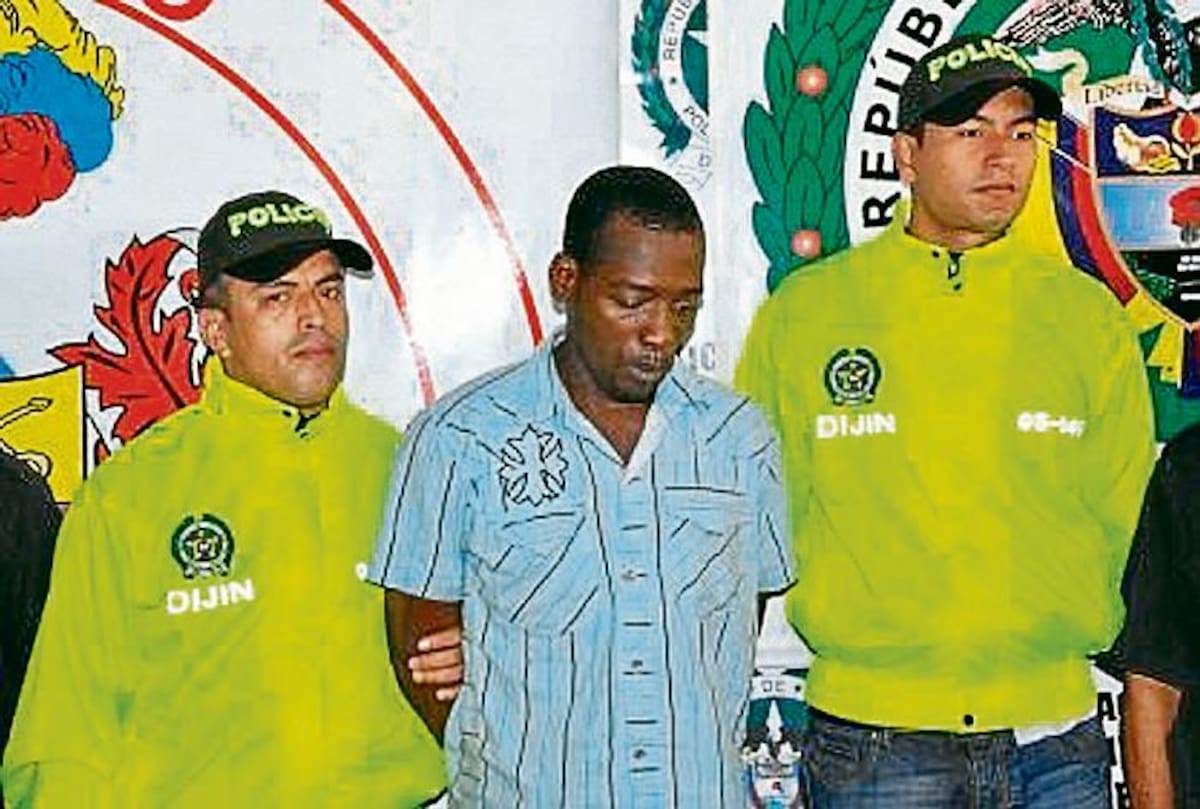 Víctor Hinestroza, alias Blanquito, condenado a 49 años de prisión.
