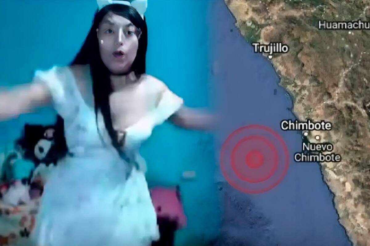Momento de pánico en video: streamer captó el fuerte sismo en plena transmisión