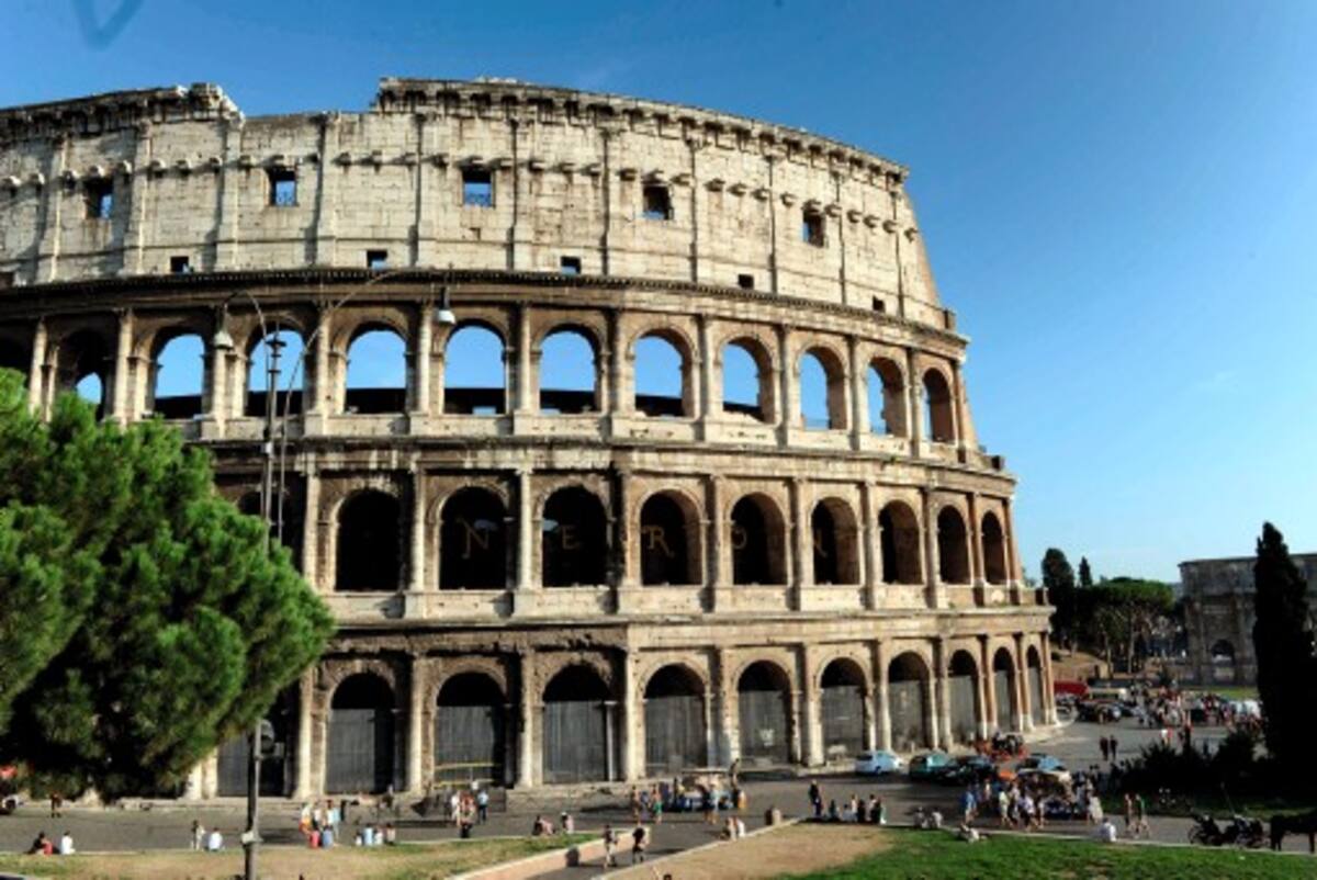 Falta alarma de bomba en Coliseo de Roma. AFP