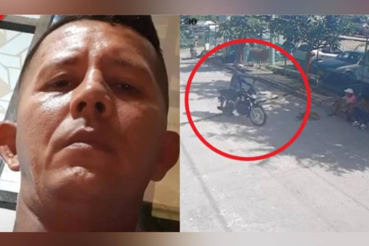 De 8 balazos sicario en moto asesinó a vigilante de parqueadero