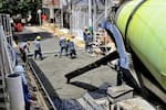 Así van las obras de la nueva vía en Villa Estrella del intercambiador de La Carolina