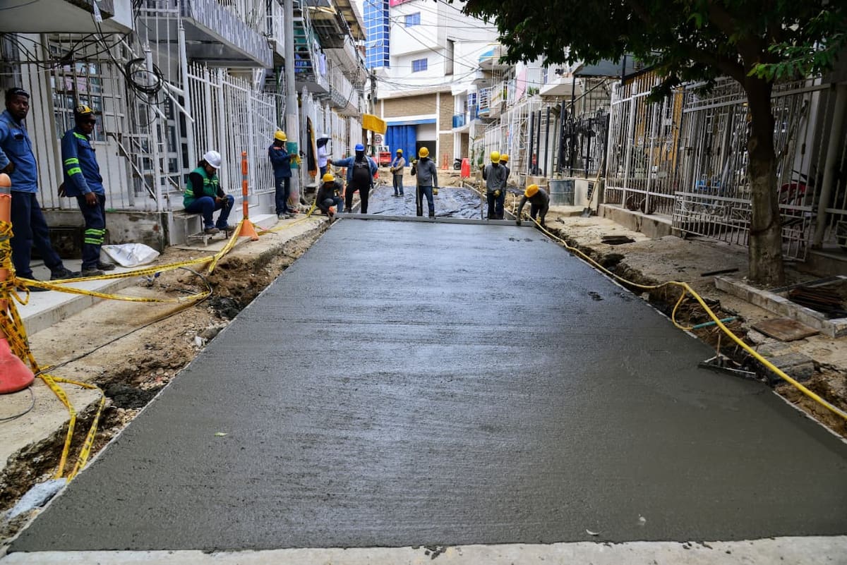 La Carrera 90A de Villa Estrella constituye la tercera vía complementaria incorporada al Plan de Manejo de Tránsito (PMT) del Intercambiador de La Carolina. // Foto: Cortesía - Alcaldía de Cartagena.