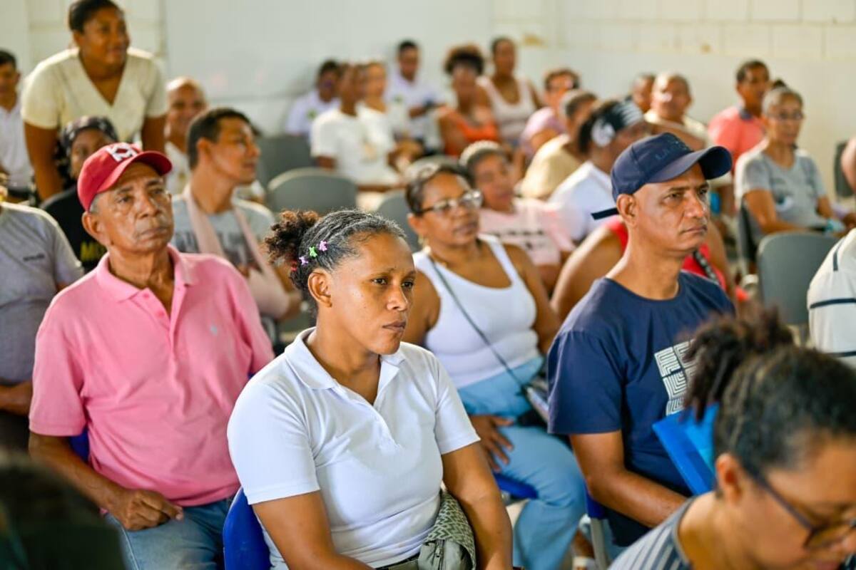 Villa Rosa inicia proceso de legalización como barrio en Cartagena. // Foto: cortesía