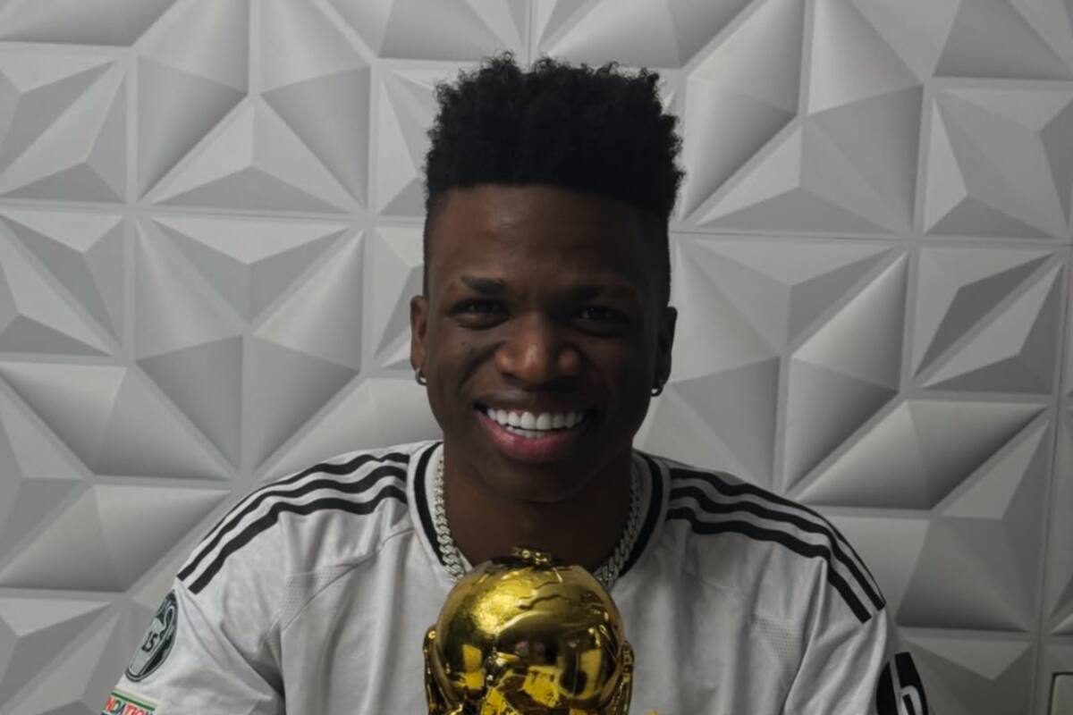 El doble de Vinicius Jr es colombiano y revolucionó las calles de Madrid