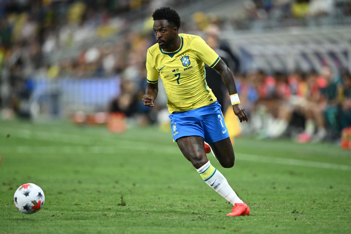 El brasileño Vinícius Jr. durante el amistoso contra Australia en la fecha FIFA. //Foto, EFE: MATT TAYLOR