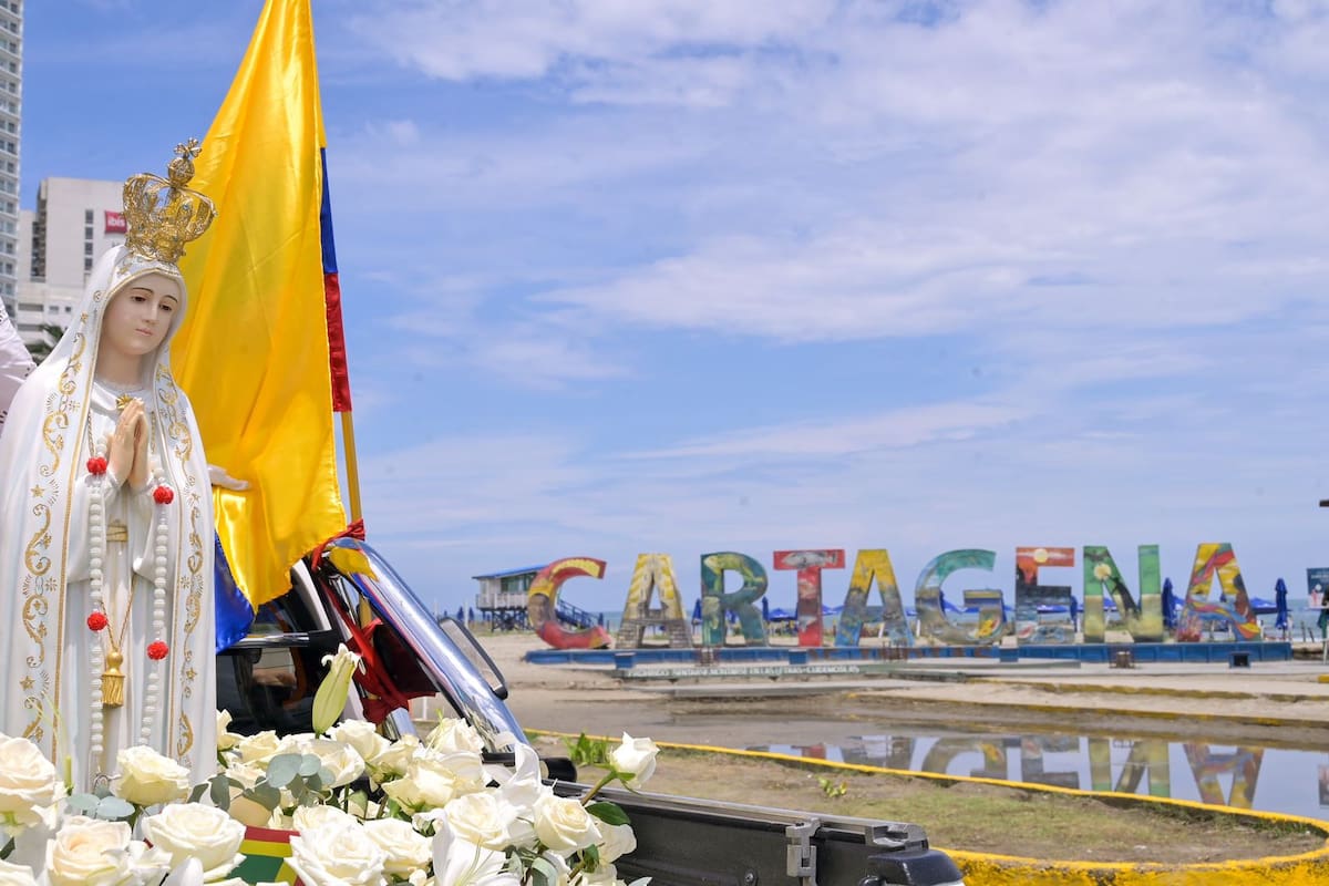 Fuerza Naval del Caribe recibió la visita de la Virgen de Fátima