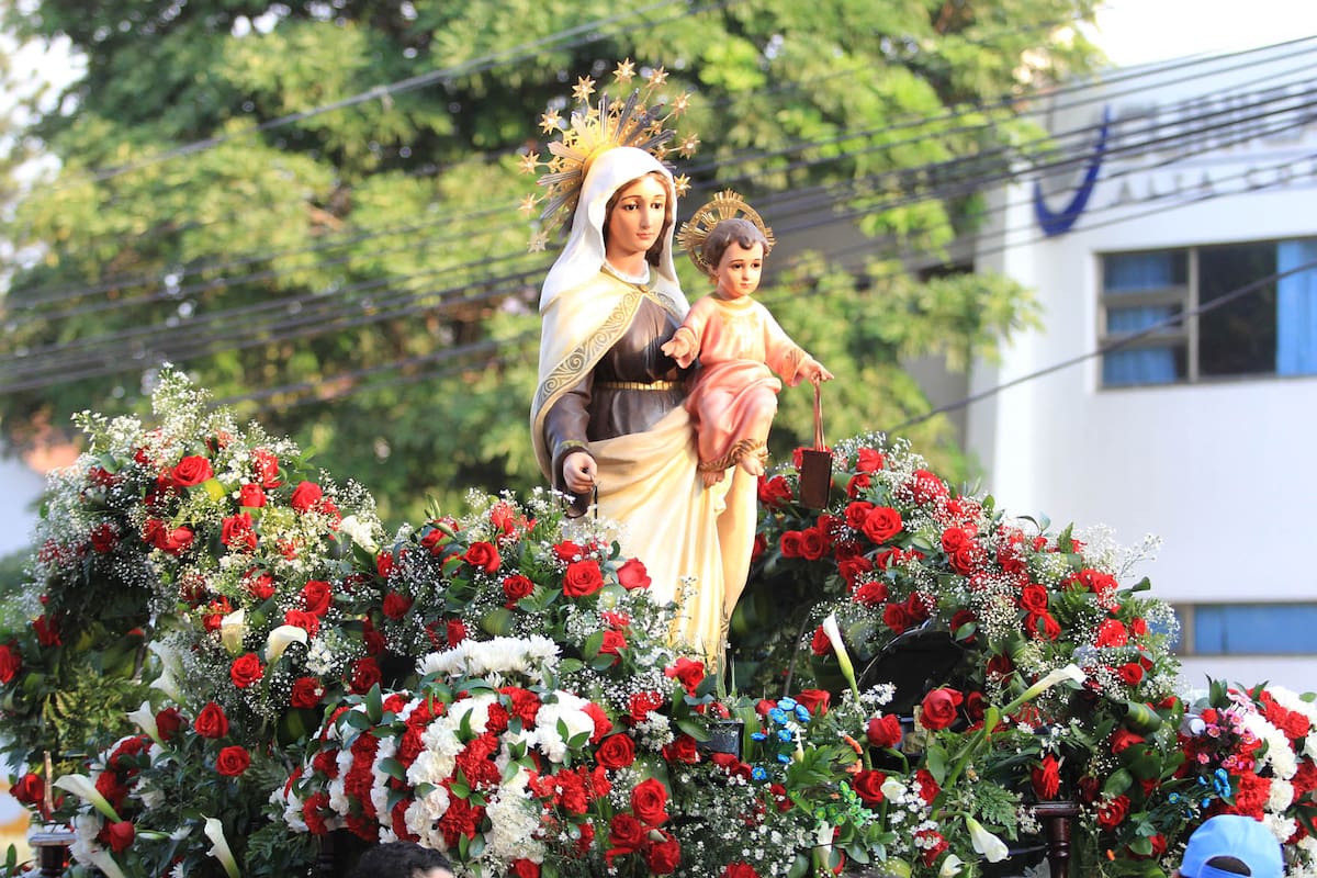 ¡Prográmese! Actividades religiosas para celebrar el Día de la Virgen del Carmen