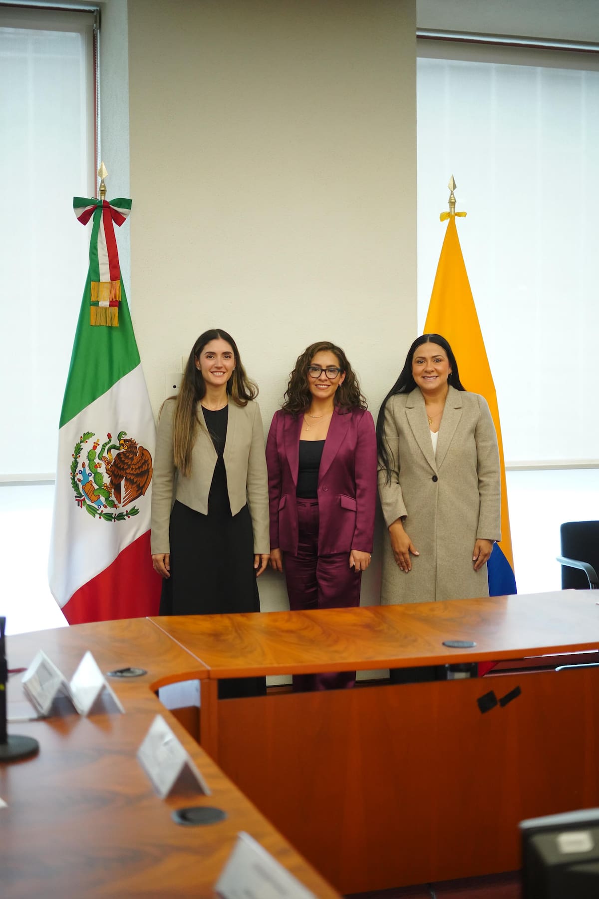 Teremar Londoño, Patricia Quiles y Liliana Rodríguez.