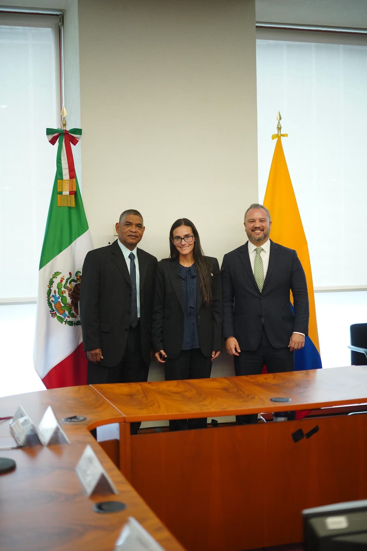 Rafael Meza, María Mercedes Abondano y Guillermo Zamora. //Fotos: Cortesía.