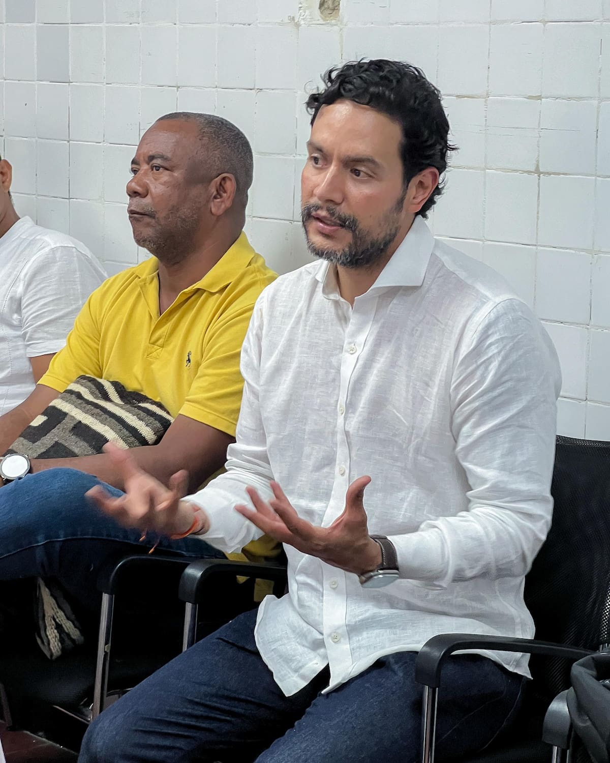 Visita del viceministro Javier Plazas al Centro Intégrate de Cartagena.