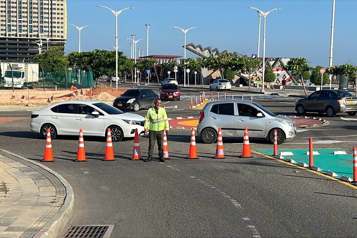 Estos son los cierres viales por la visita de Petro a Barranquilla
