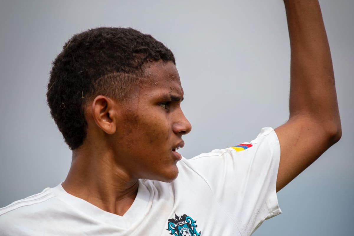 Franklin Viveros, del barrio de La Quinta a jugar en el fútbol ruso