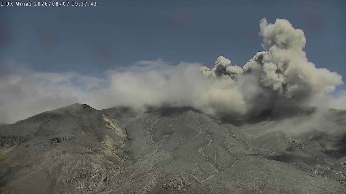 Volcán Puracé. // Foto: Colprensa