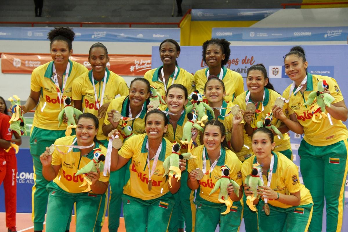 El voleibol femenino de Bolívar de nuevo fue grande.