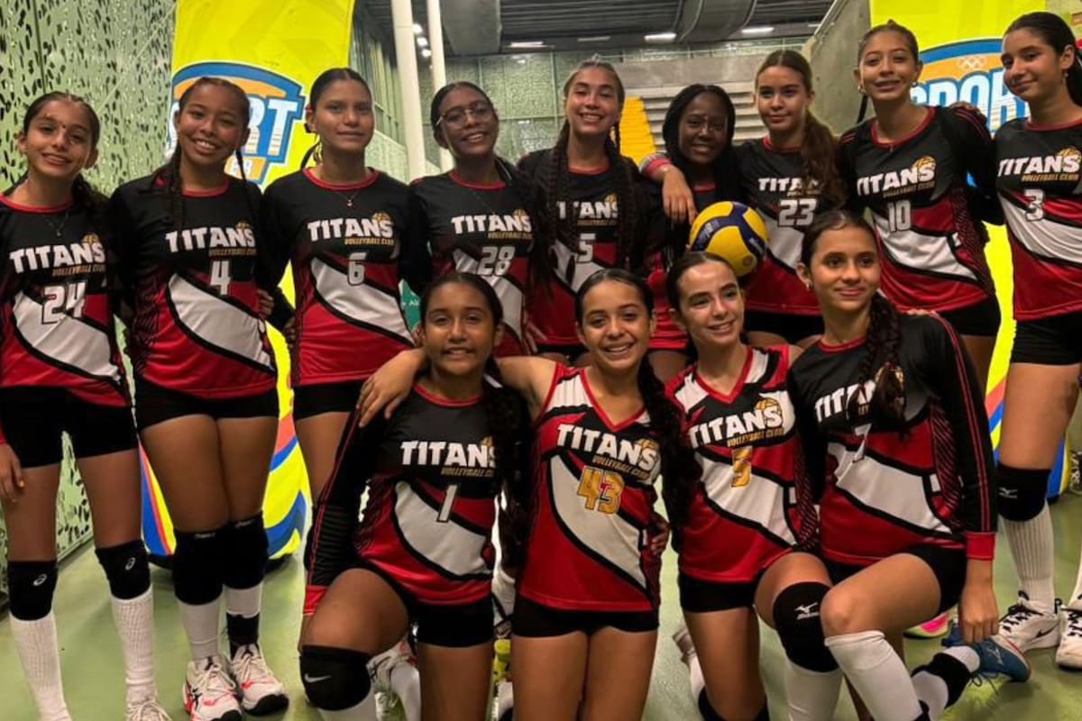 Equipo de Cartagena es el campeón de un torneo internacional de voleibol