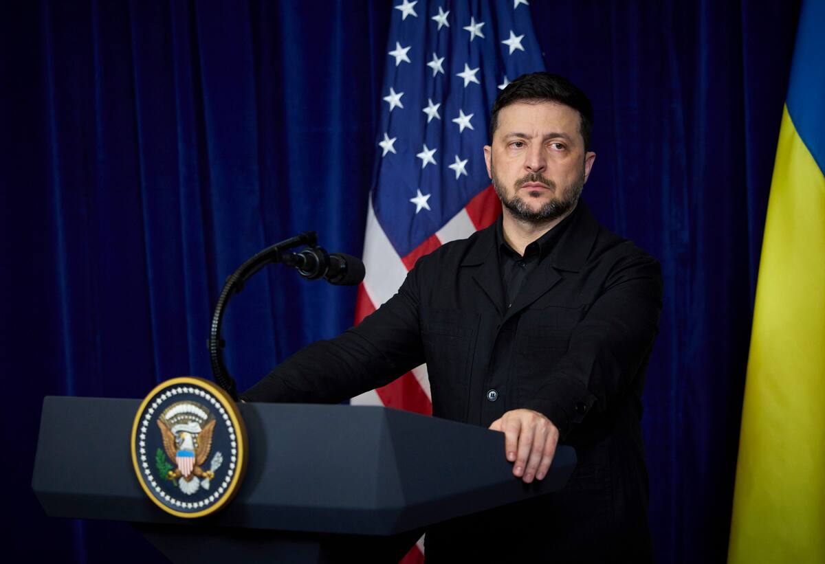 El presidente de Ucrania, Volodímir Zelenski, // EFE/EPA/PRESIDENTIAL PRESS SERVICE.