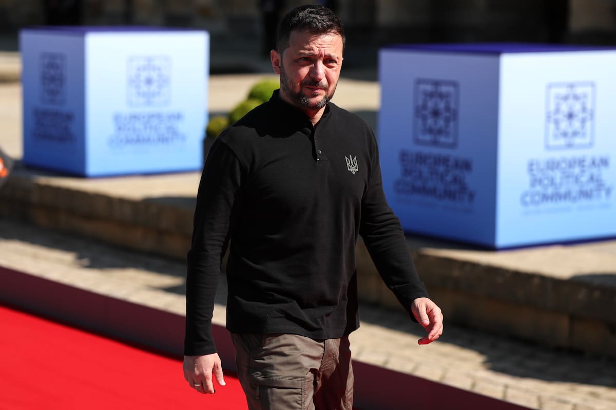 Volodímir Zelenski, presidente de Ucrania. //EFE