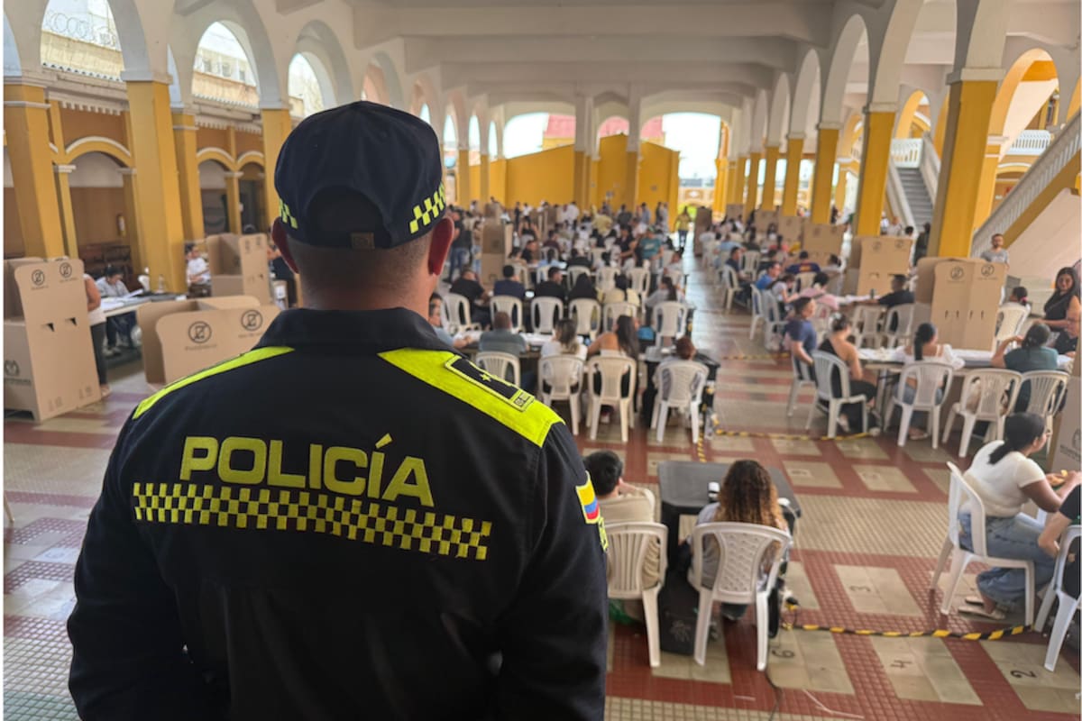 Elecciones 2026: Policía reportó 5 personas capturadas en Barranquilla