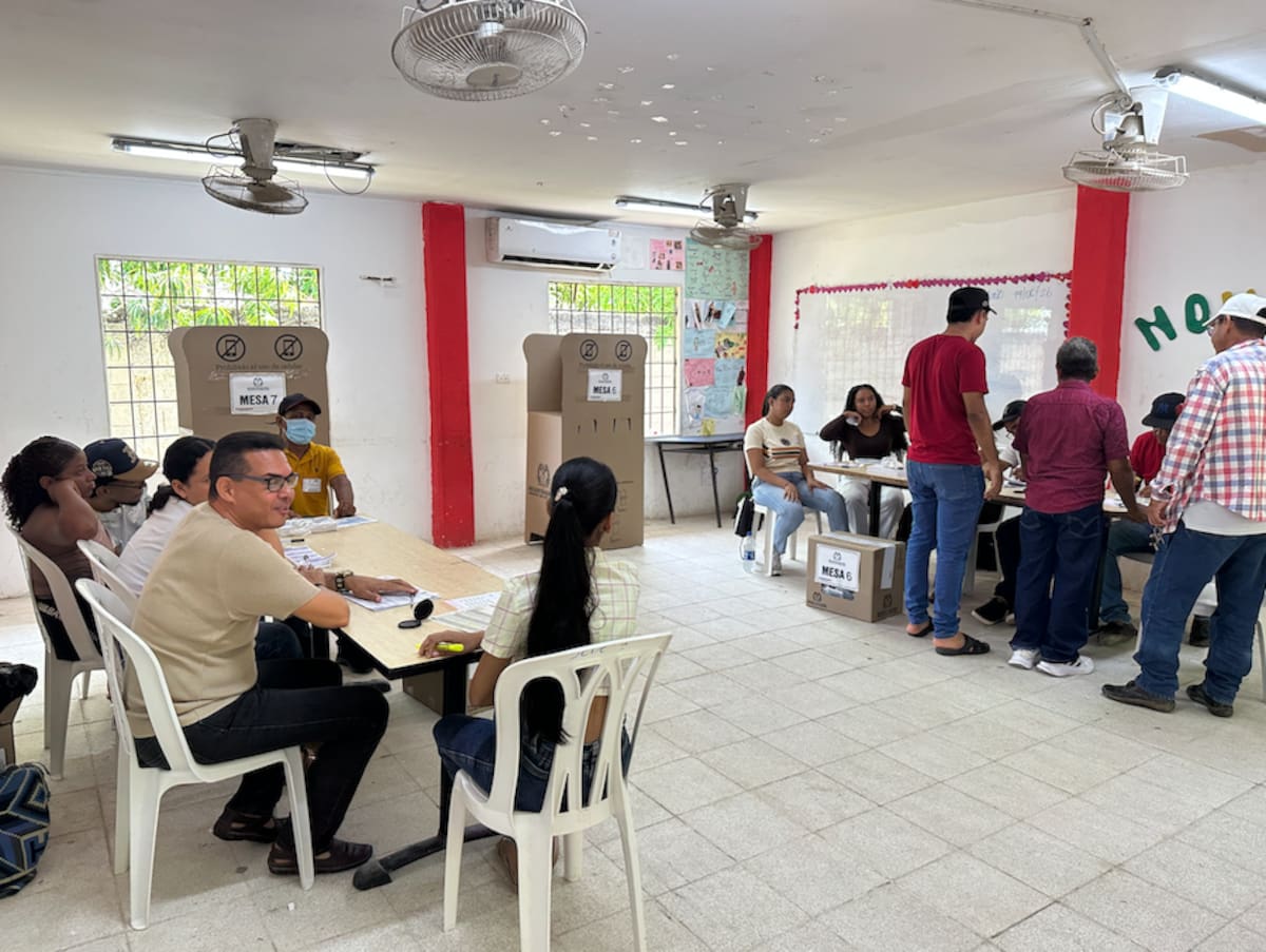 La campaña presidencial de Iván Cepeda y Aida Quilcue se impuso a la de Abelardo De la Espriella y José Manuel Restrepo, en el Departamento del Atlántico.//El Universal.