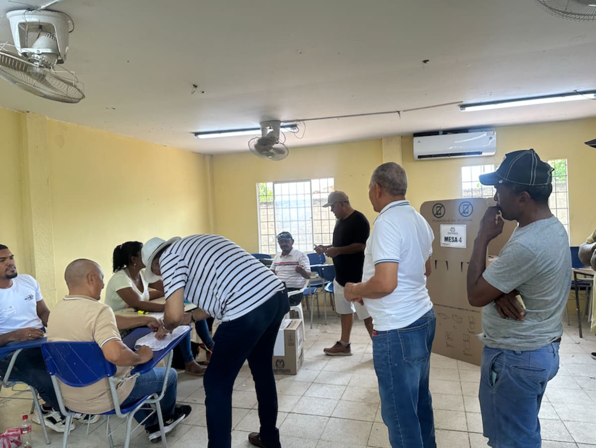 En el Departamento del Atlántico se registraron más de 12 mil votos en blanco durante el proceso electoral de este domingo.//El Universal.