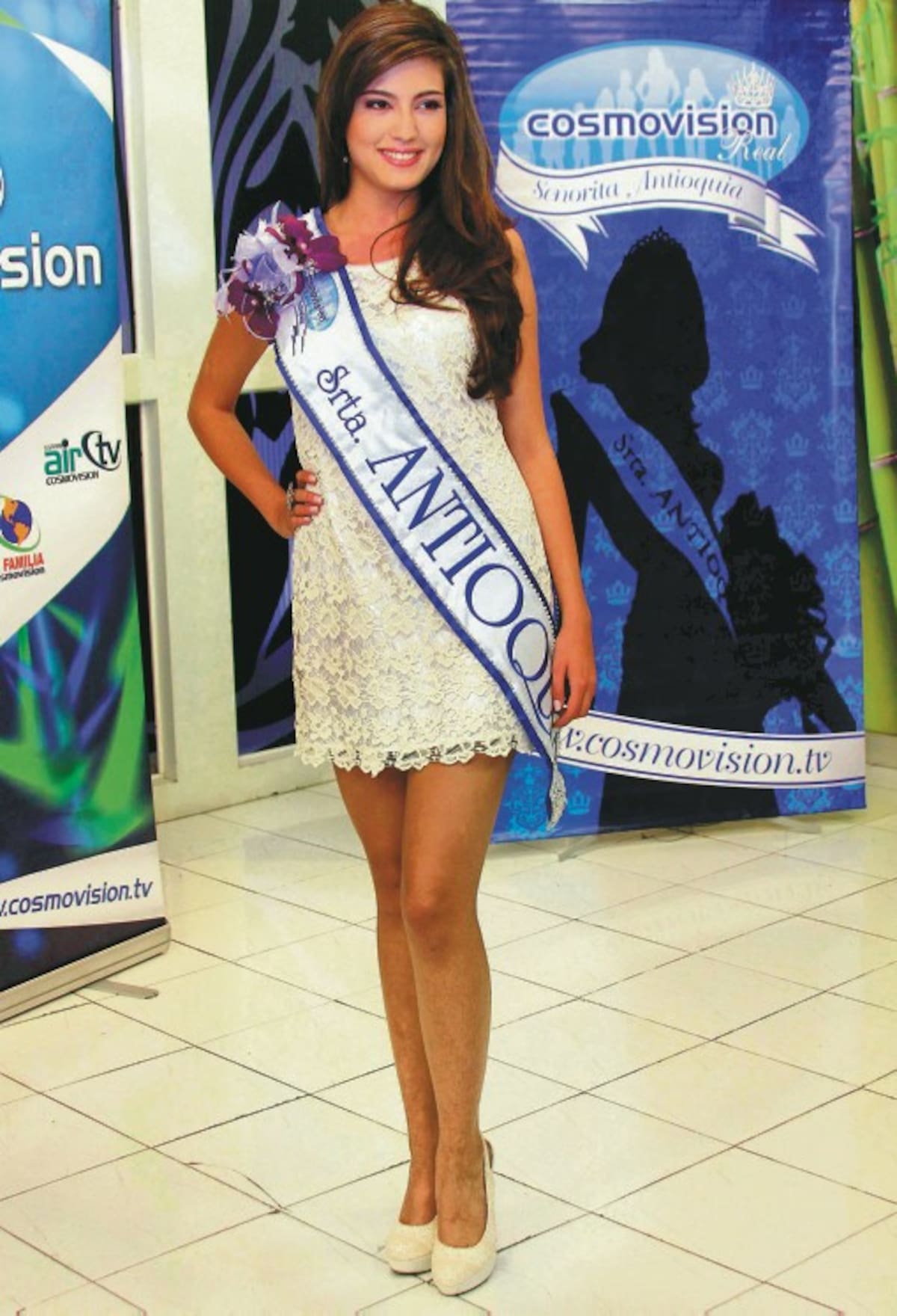 Olivia Aristizábal Echeverri, de 21 años, representará a Antioquia en el Concurso Nacional de Belleza 2011 que se realizará en noviembre. (Colprensa El Colombiano)