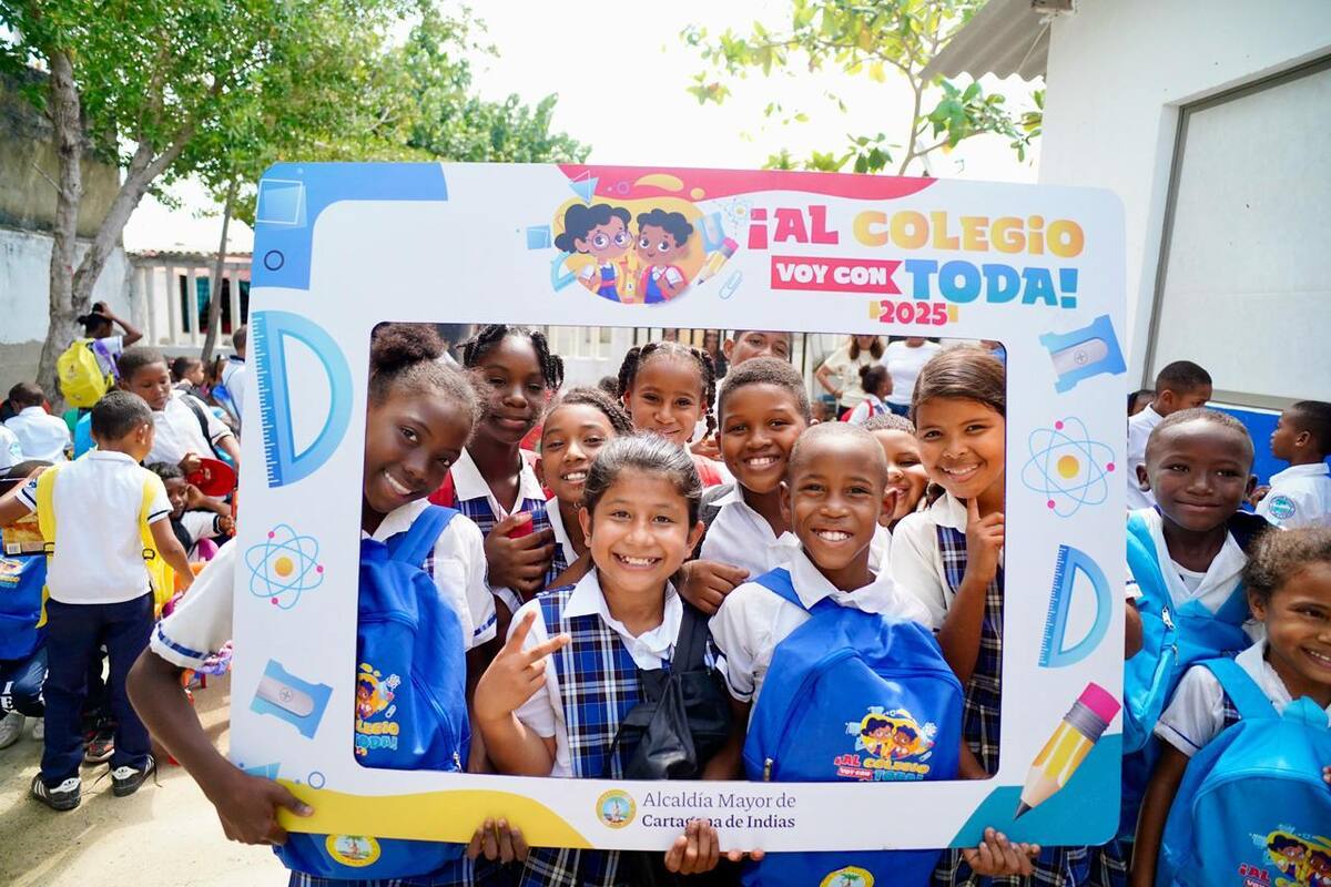 Cartagena reactiva ‘Al Colegio Voy con Toda’: así puede apoyar