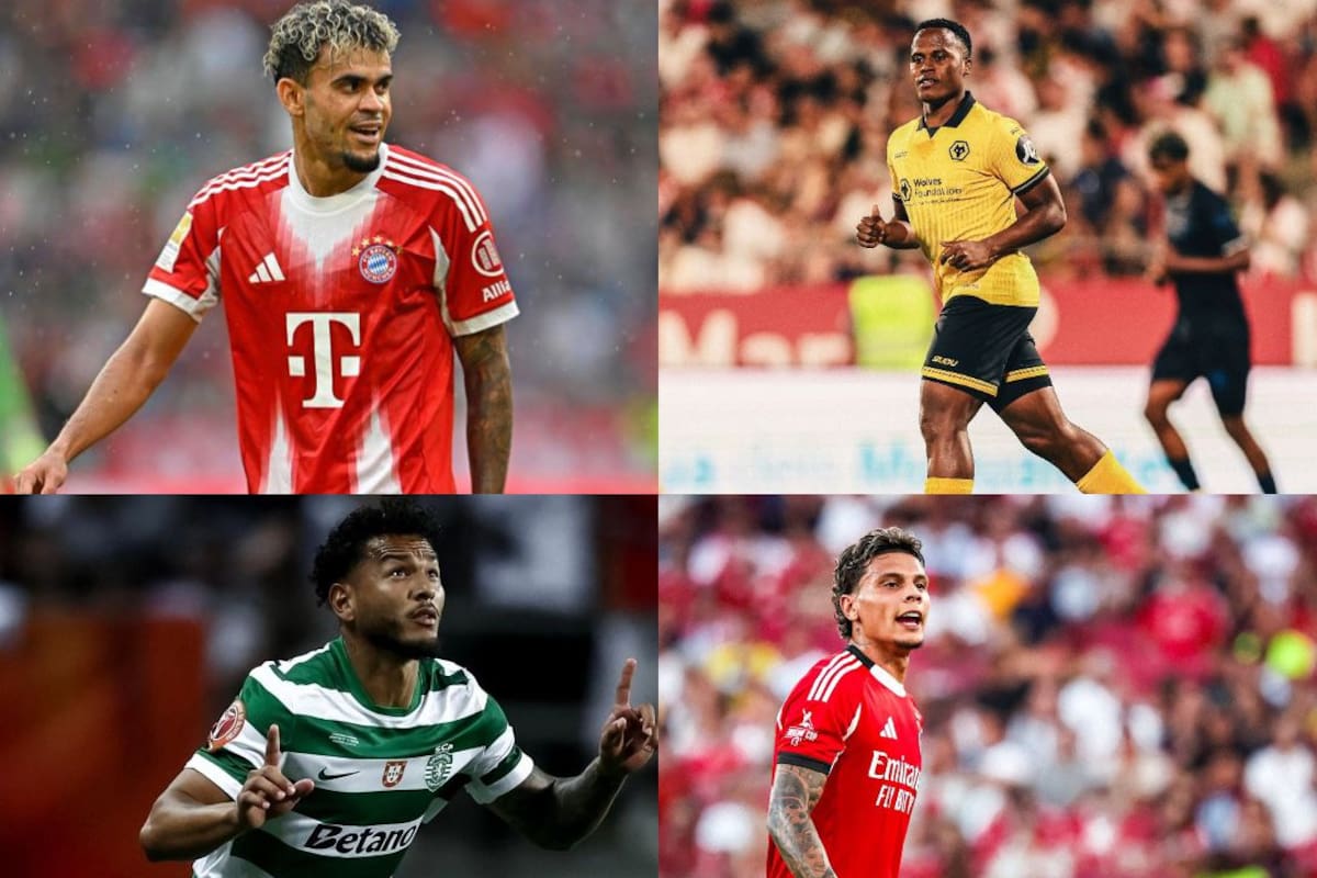 Estos son los 33 futbolistas colombianos en las ligas top de Europa