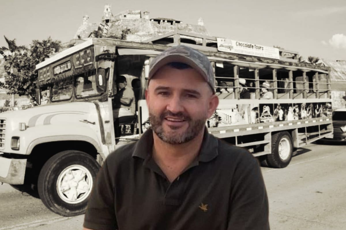 Walter Orozco, el turista y empresario que murió al caer de chiva rumbera