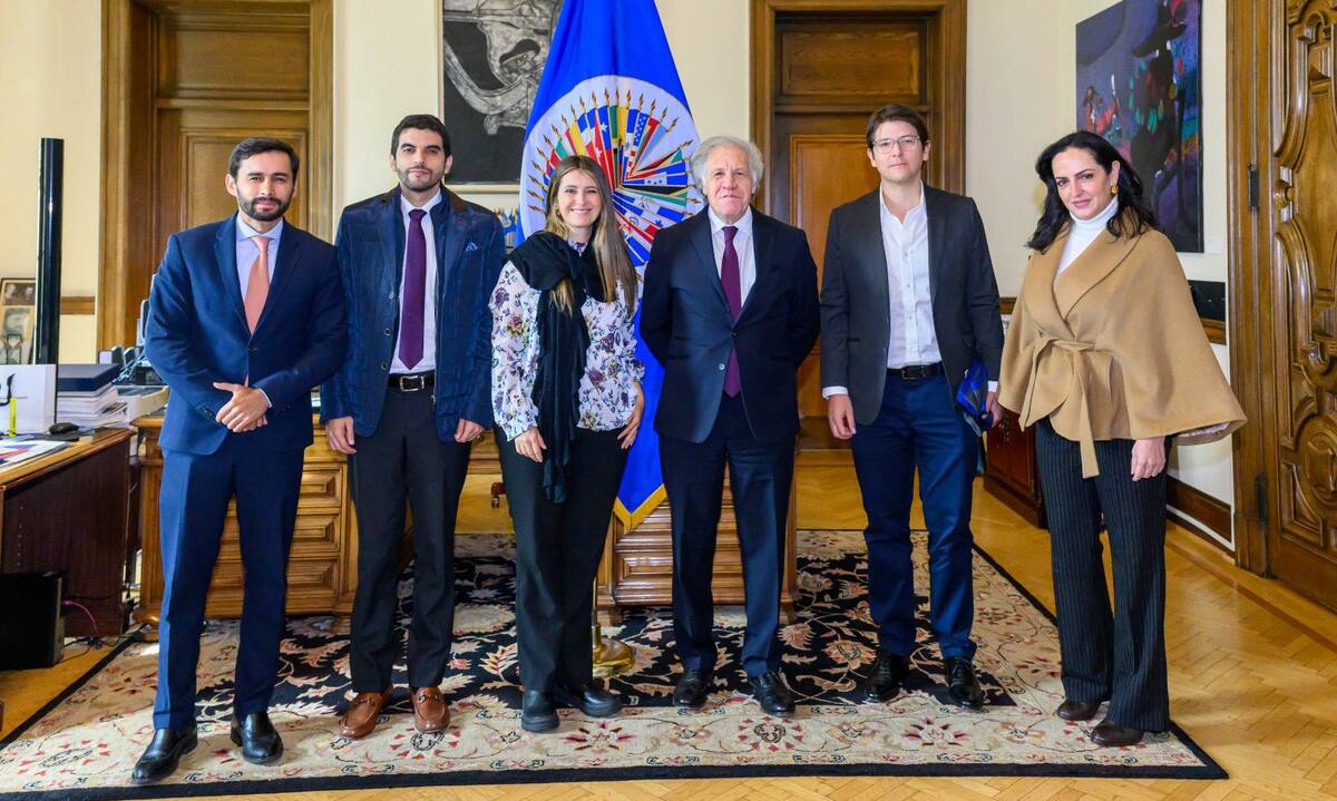 Washington, Estados Unidos. Reunión de congresistas del Centro Democrático con el secretario de la OEA, Luis Almagro(Colprensa-OEA). // Colprensa