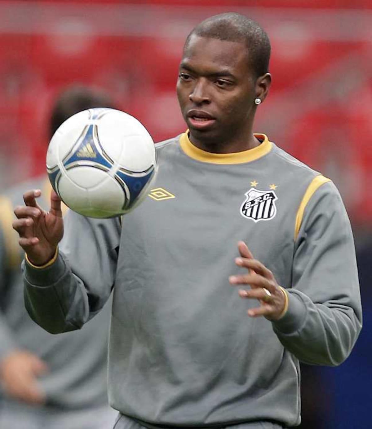 Wason Rentería, la cuota de Colombia en el Mundial de Clubes, busca ser figura a lado de la estrella del Santos Neymar. AP Shizuo Kambayashi