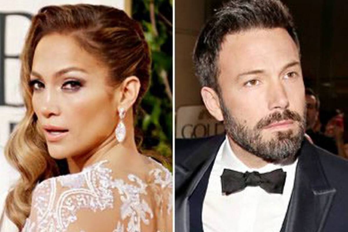 Jennifer López junto a su expareja Ben Affleck. //Foto: Archivo.