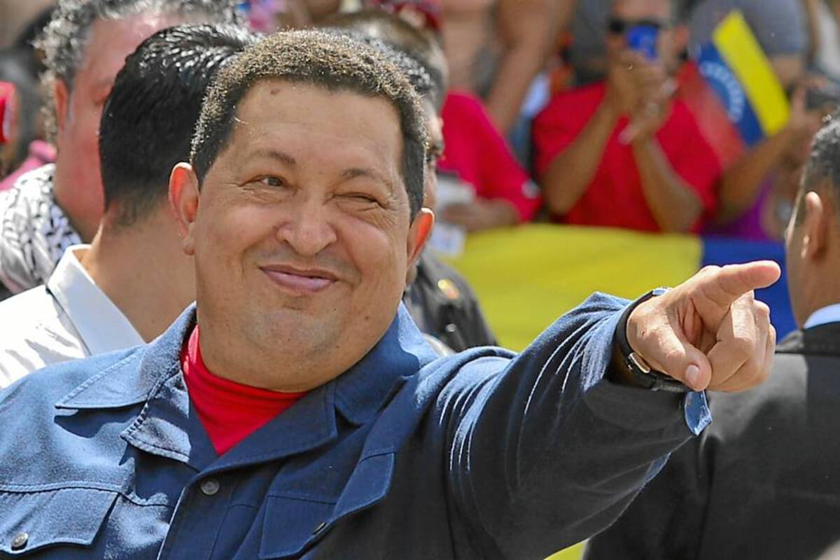 Hugo Chávez, expresidente de Venezuela. //Archivo Colprensa