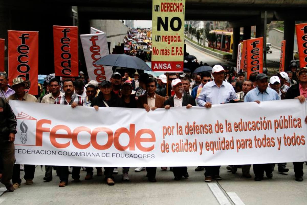 Federación Colombiana de Educadores, Fecode. // Foto: archivo