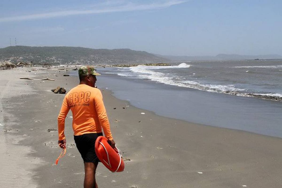 Hallan sin vida al bañista de 28 años, desaparecido en playas de Puerto Colombia