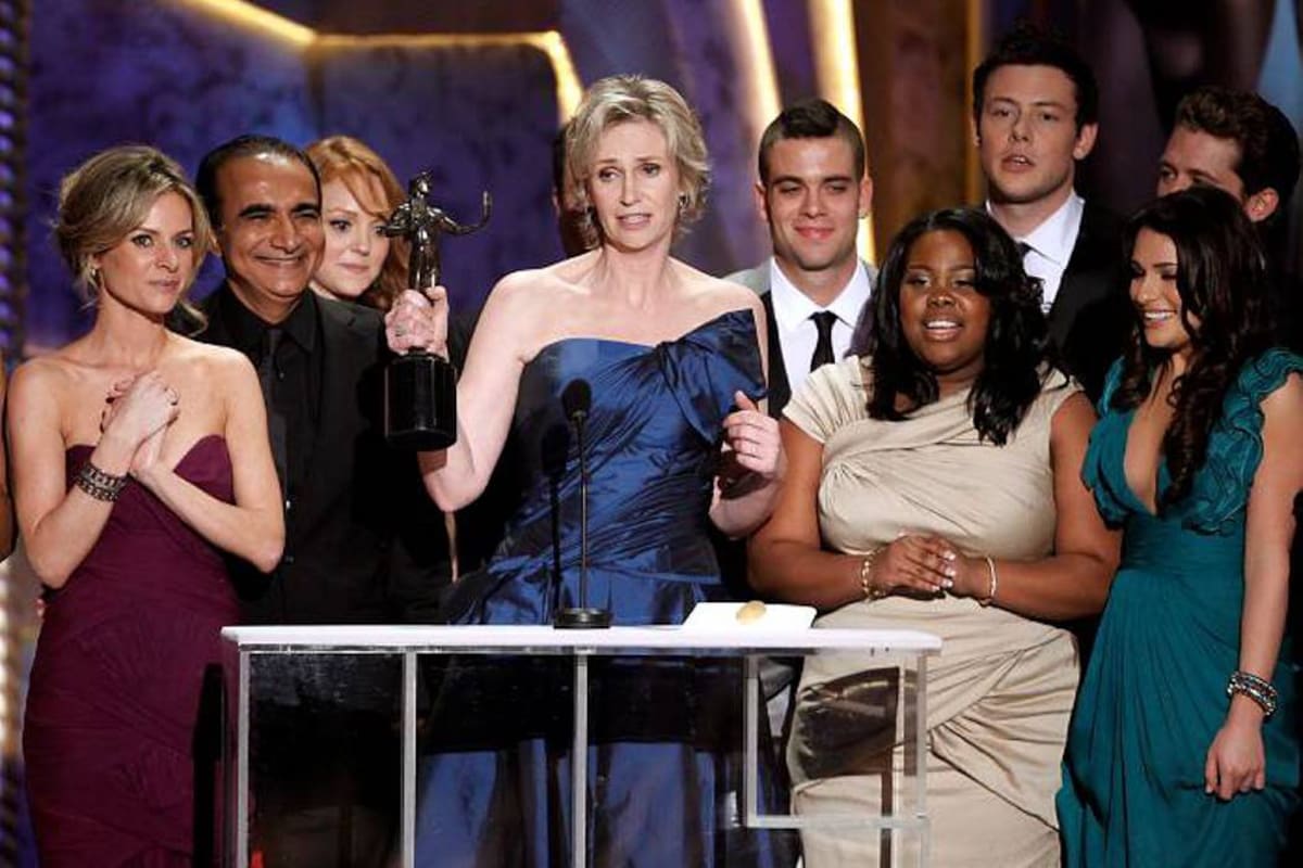 Elenco de la serie "Glee". //Foto: Colprensa.