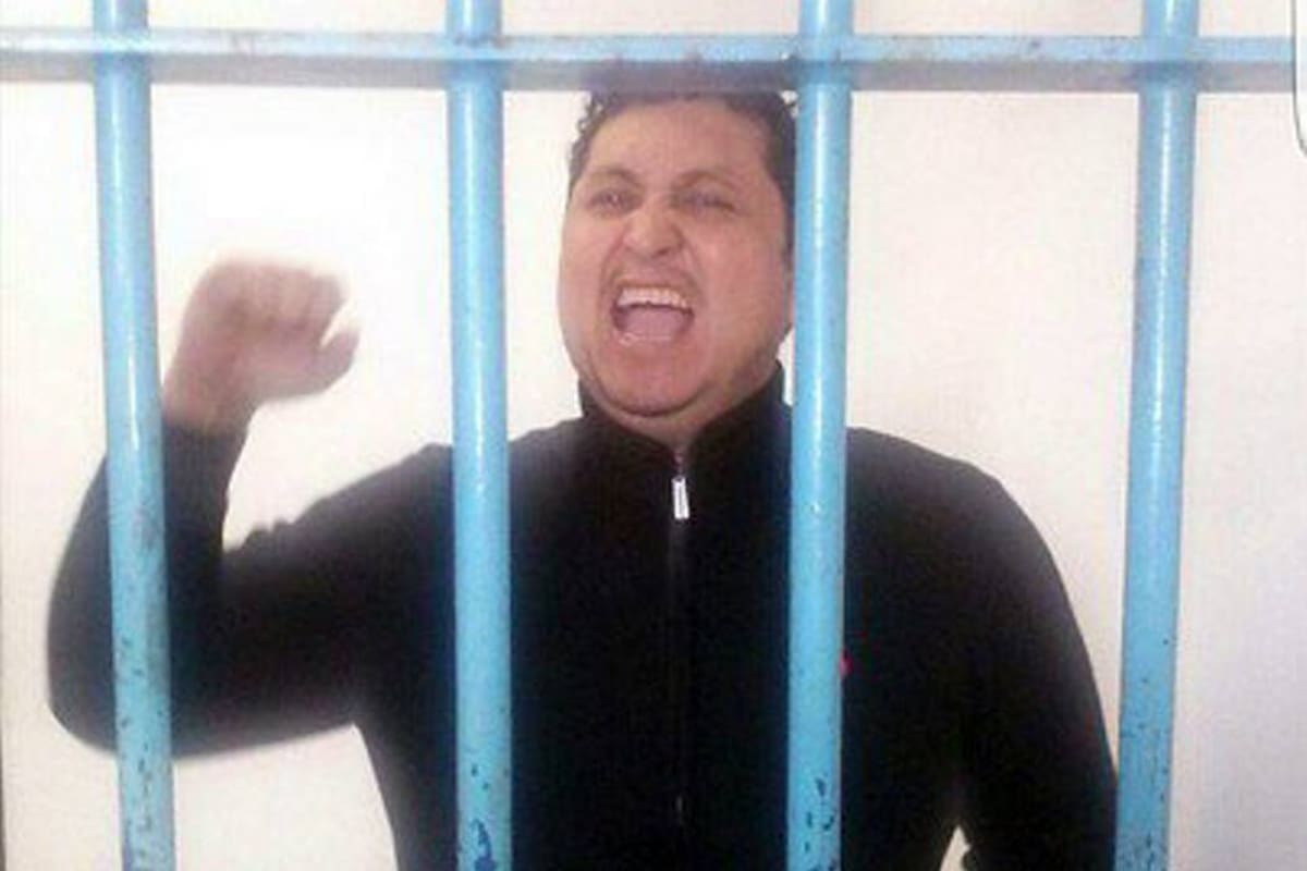 Foto de ‘Jhon Calzones’, exalcalde de Yopal, durante su tiempo en prisión. (Foto: Colprensa /VANGUARDIA LIBERAL)
