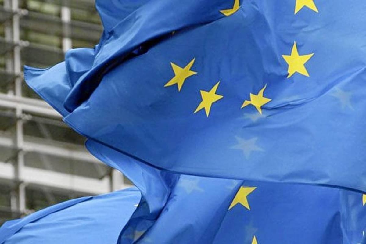 Bandera de la Unión Europea. // Foto: tomada de internet