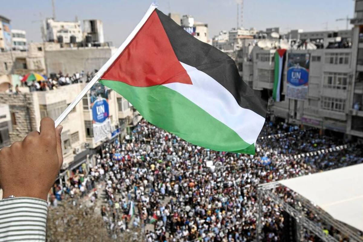 Bandera de Palestina. //EFE
