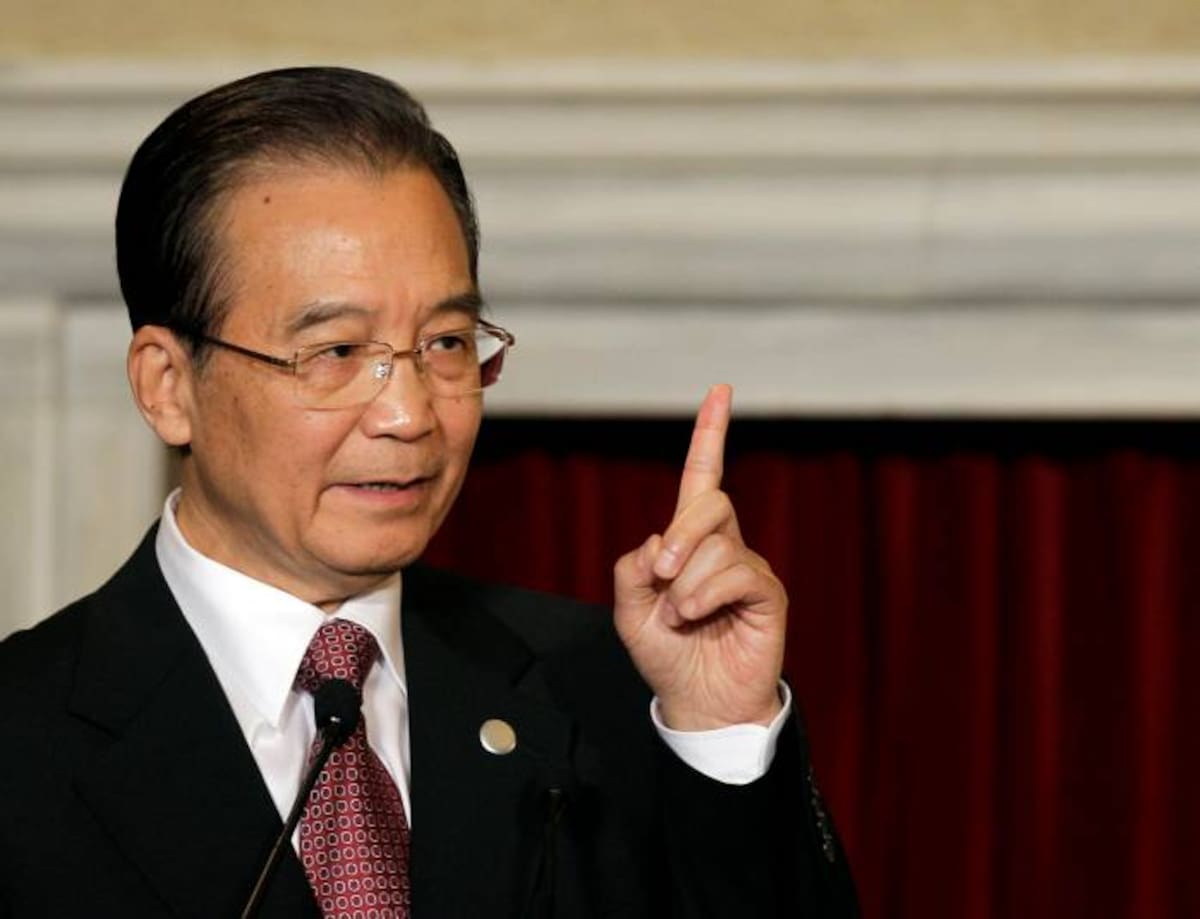 Wen Jiabao, primer ministro de China. AP Alessandra Tarantino