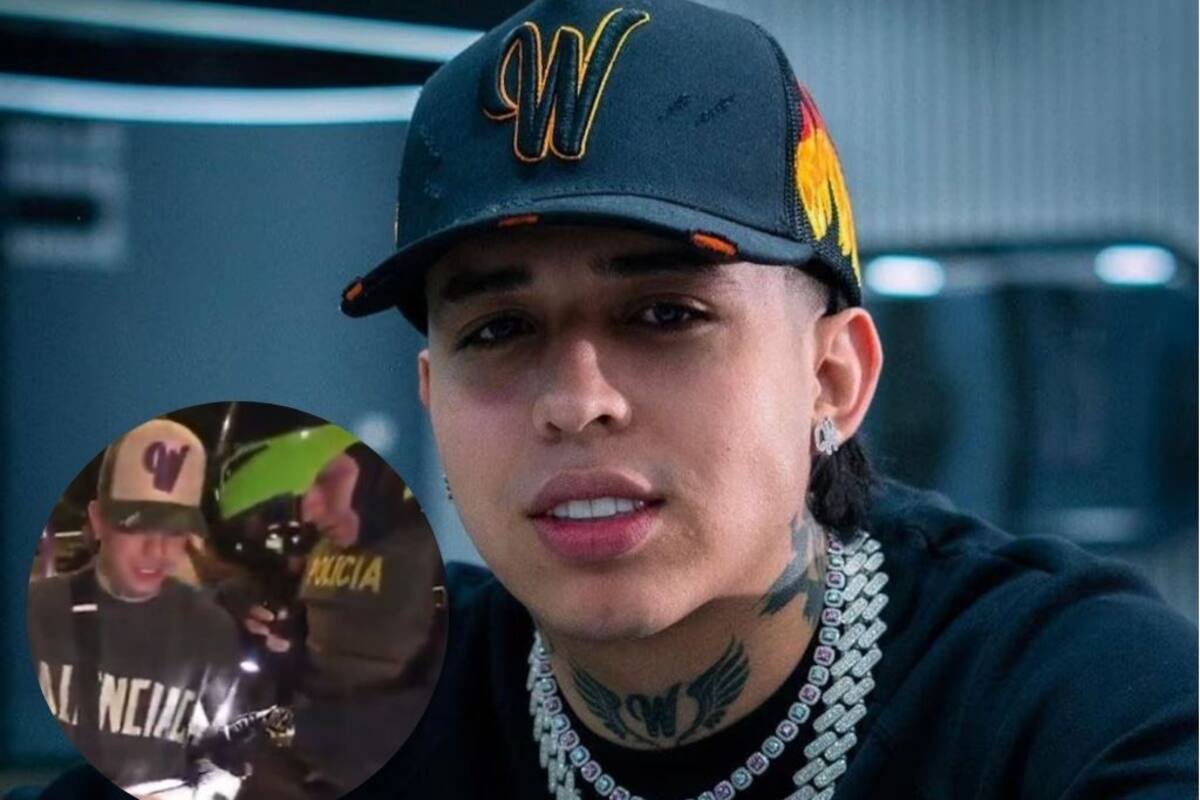 Westcol se enfrentó a la Policía en Medellín: “no soy un delincuente”