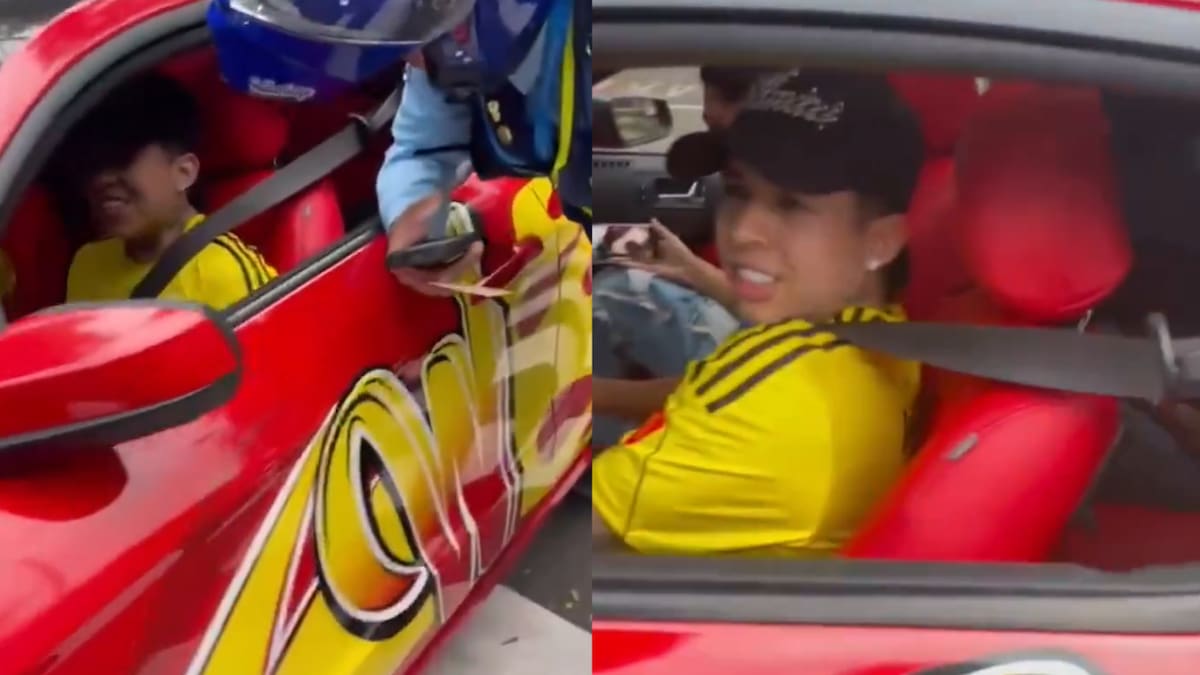 Westcol fue detenido por las autoridades de tránsito en Medellín. //Foto: tomada de redes sociales.