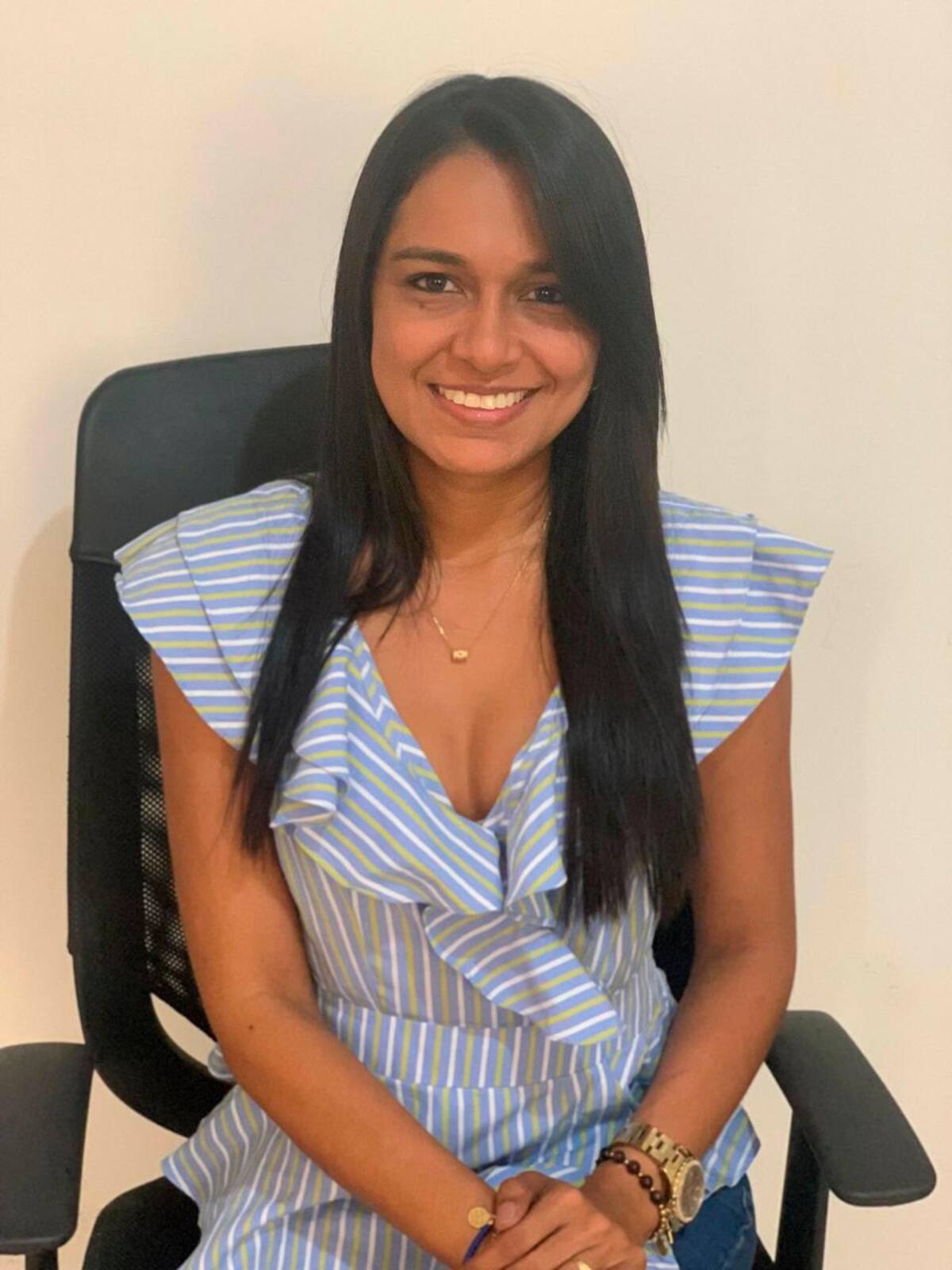 Sheyla Álvarez Puello, gerente de la ESE de Taigua Nuevo.