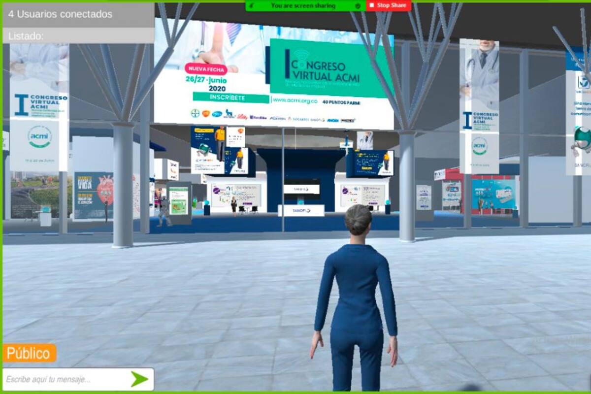 Empresa colombiana de eventos exporta tecnología virtual 3D