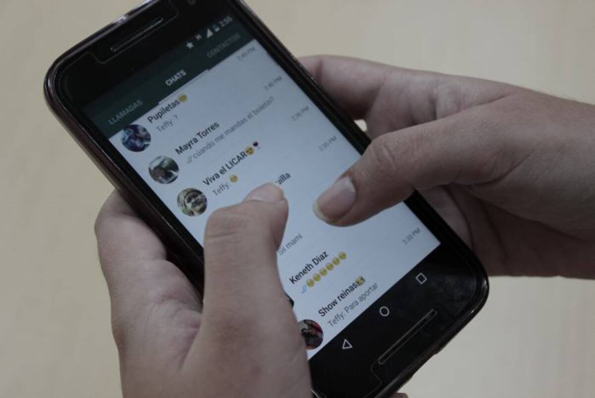 WhatsApp. ARCHIVO