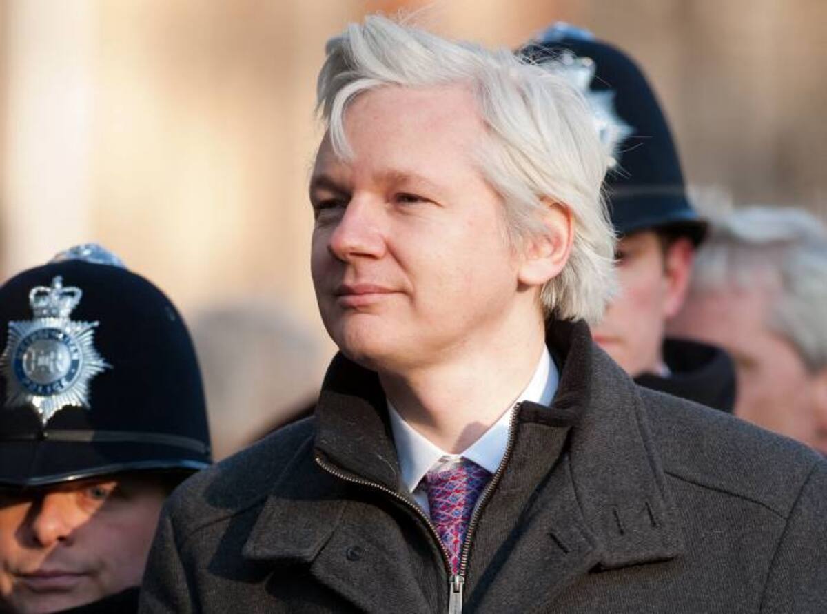 Julian Assange, fundador de WikiLeaks. AFP LEON NEAL