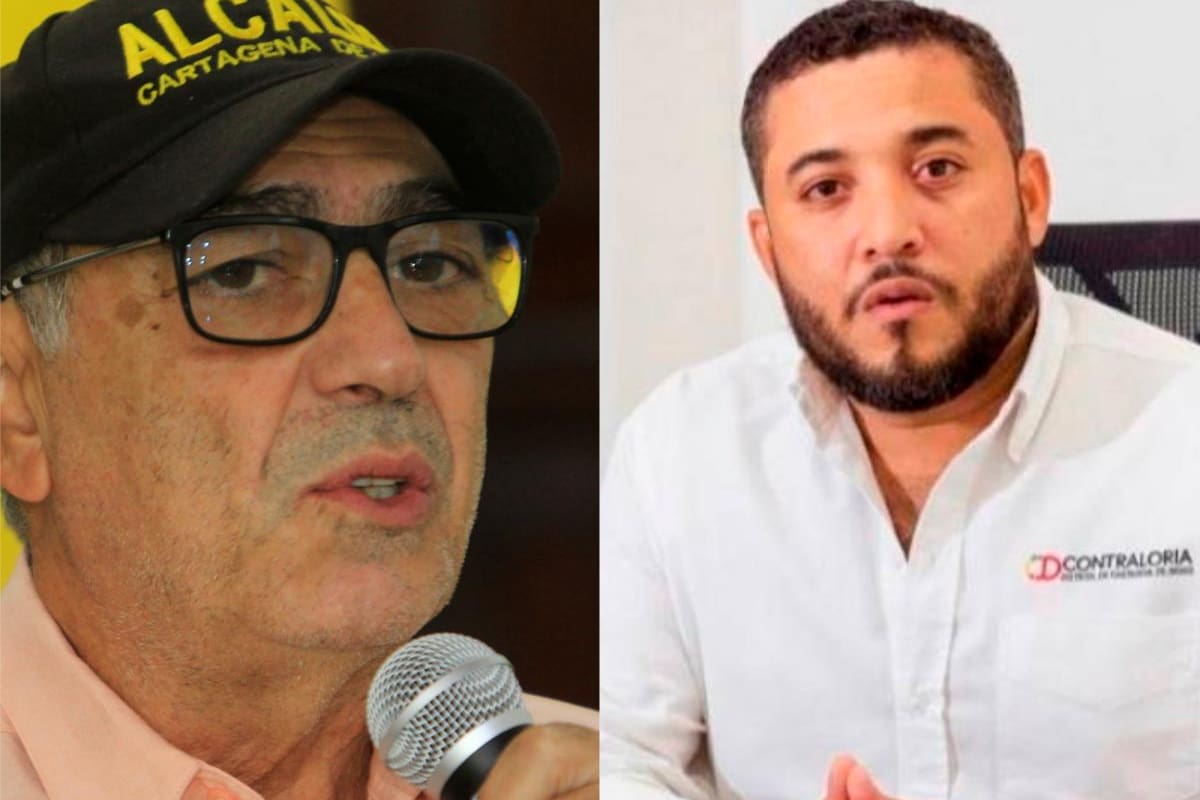 Las peleas entre el alcalde William Dau y el contralor distrital