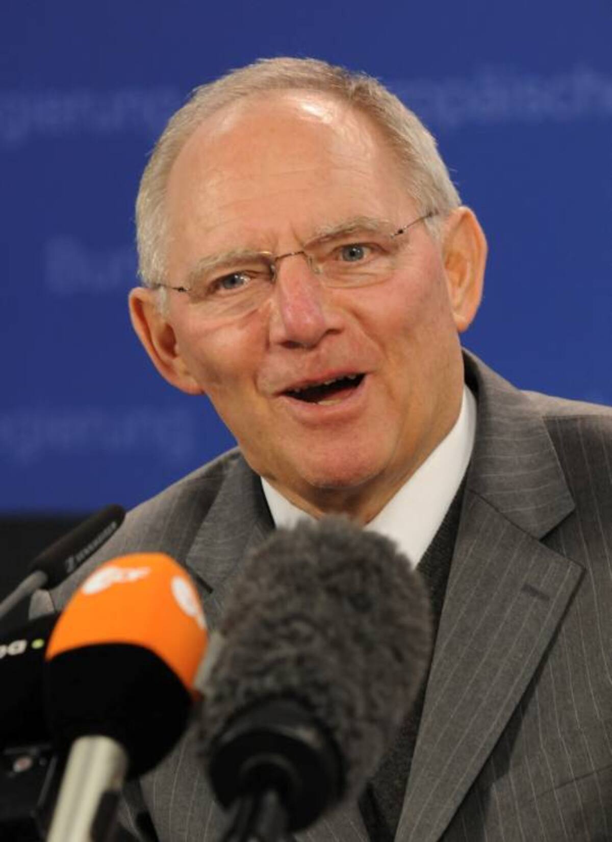 Wolfgang Schaeuble, ministro alemán de Finanzas. AP Thierry Charlier