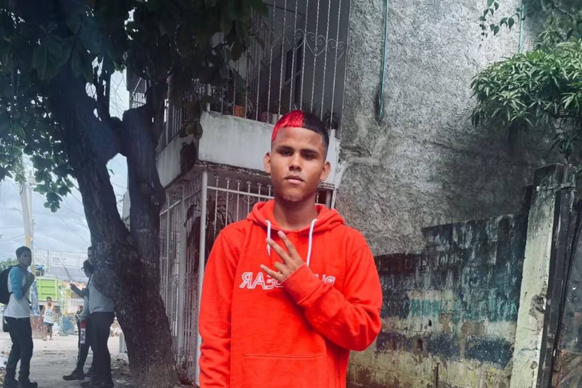 Xavier David Hernández Pérez es el menor de edad que asesinaron en la tarde del miércoles 31 de julio en el barrio Boston, en medio de una riña. //FOTO AUTORIZADA POR SUS FAMILIARES.